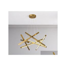 Pendant Lamps Modern Led Chandelier Lighting For Living Room Bedroom Kitchen Chandeliers Nordic Design Lustre Indoor Fixture Lights Dh9De