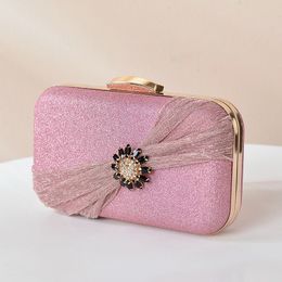 Evening Bags Bride Clutch Designers Brand Luxury Ladies Handbags Vintage Purse Small Over The Shoulder for Woman 230208