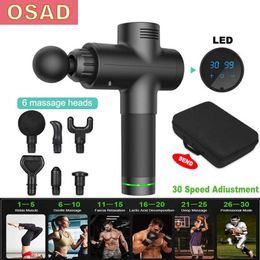 OSAD Deep Muscle r Whole Body Vibrator Professional Fitness Exercise High-power Massage Gun Battery 0209