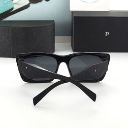 2023 Square Framed Sunglasses goggles Outdoor Beach sunglass classic models unisex multi-color optional triangle signature