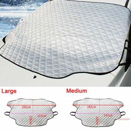 1pc Car Windshield Snow Cover protector brand new car Winter Ice Frost Guard Sun Shade Windshield Protector Cover