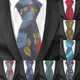 Bow Ties Floral For Men Women Fashion Skinny Striped Neck Tie Wedding Casual Mens Necktie Classic Suits Slim Cravat