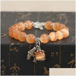 Beaded Natural Crystal Opal Fashion Diy Bracelet Retro Womens Accessories Wholesale Factory Outlet Drop Deli Dhzzb