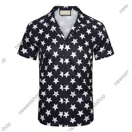 2023 Europe Men's Plus Tees & Polos summer men white star print t shirts Skateboard Men Women Casual letter printing Plus Size Tshirt