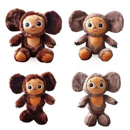 2023 Cheburashka Plushies Monkey Plushies 23cm Stuffed Animals Lovely Big Ear Monkey Toys