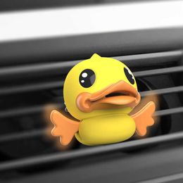 Interior Decorations 2019 new yellow duck outlet perfume clip car solid aromatherapy fragrance air freshener interior decoration accessories 0209