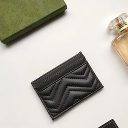 Designer Wallets Card Holders for unisex Women Men Credit Card Bags Popular Real Leather