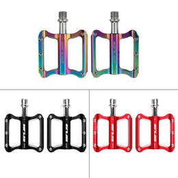 Bike Pedals GUB GC020 MTB Bike Pedal Aluminum Alloy Sealed Bearing Road For BMX MT High-Strength Colorful Bicycle Parts 0208