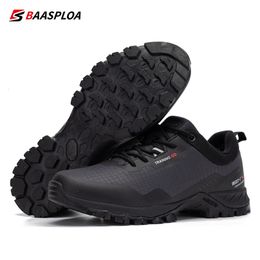 Dress Shoes Baasploa Man Nonslip Sneakers WearResistant Hiking Men Outdoor Waterproof Sneaker Light Male Walking 230208