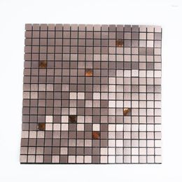 Wall Stickers Mosaic Backsplash Sticker Pattern Decal Kitchen Waterproof Bathroom Peel And Tile