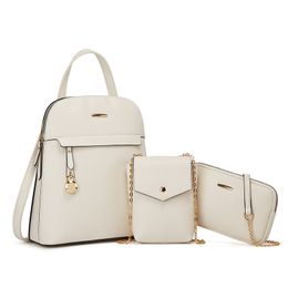 HBP Shoulder bags Fashion Women's Bag Simple solid Colour design 3-piece set Outdoor Backpack