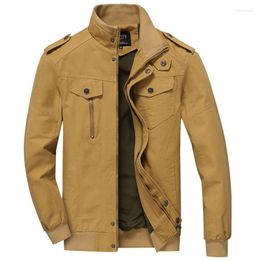 Men's Jackets Plus Size 6XL Men's Military Tactical Jacket Autumn Winter Cotton Windbreakers Coat Men Bomber Male Cargo