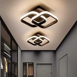 Lights Modern Minimalist LED Light Corridor Ceiling Lamp for Home Living Room Bedroom Aisle Hallway Balcony Stair Lighting 0209