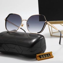 Polarisierte Sonnenbrille Modebritt Schießen für Herrenbrillen Reisebrillen Marke Designer Top Luxus Frauen Vintage Sonnenschirmgläser mit Schachtel