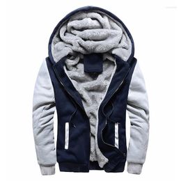 Men's Hoodies Arrival Winter Autumn Men's Fashion Hooded Sports Baseball Uniform Male Thick Fleece Jacket Jackets Coat Men