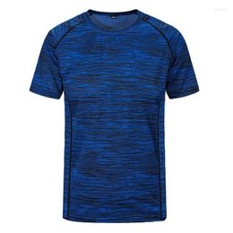 Men's T Shirts Quick Dry Man's Casual T-Shirt Gyms Fitness Top Shirt Men's Sportswear Male Fashion Clothes Plus Asia Size L-8XL