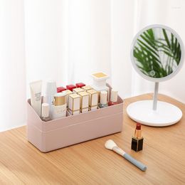 Storage Boxes Cosmetic Organizer Bathroom Box Rack Plastic Kitchen Accessories Office Supplies Multi-function Container