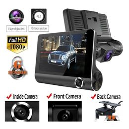 Car Dvr Car Dvrs Dvr Original 4 Camera Video Recorder Rear View Registrator Ith Two Cameras Dash Cam Dual Lens Arrive Drop Deliv De De Dhnnj