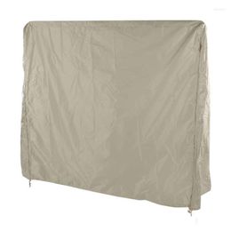 Table Cloth Tennis Dust Cover Dustproof Good Tear Resistance Beige For Courtyard