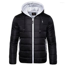 Men's Down Waterproof Winter Jacket Men Hoodied Parka Warm Coat Thicken Zipper Camouflage Mens Jackets