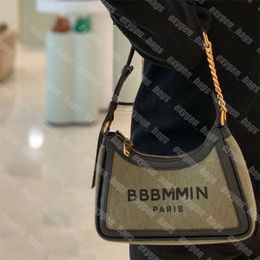 Designer Hobo Women BM Handbags Canvas B ARMY Green Tote Woman Shoulder Bags Letter Printed Crossbody Bag With Box Luxury Hobo Purse