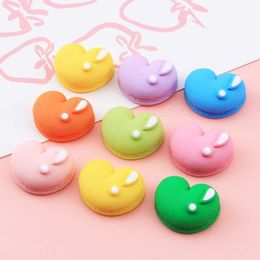 Love Makaron food and play diy resin accessories homemade cream plastic mobile phone shell hairpin material bag