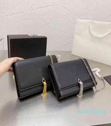 Designer handbag bag fashion Shoulder Bags 24 Messenger Handbag Classic Tassel Chain Capacity 26 Underarm Leather Purses Lady Wallet 1104 FLDP