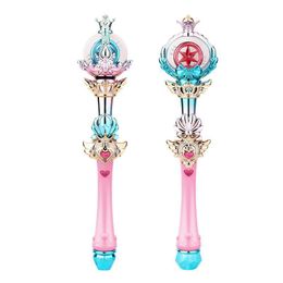 LED Light Sticks up Magic Wand toy Handheld Princess with s and Music Halloween Party Favour Gift Toy for Kids Toddlers 230209