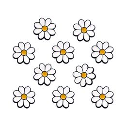 Pins Brooches Joyci 10Pack Women Brooch Lapel Novelty Sunflower Daisy Safety Push Pin Buckle For Shirt Hat Cardigan Sweater Decorate Dhlff