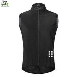 Cycling Jackets WOSAWE Cycling Vest Keep Dry And Warm Mesh Ciclismo Sleeveless Bike Bicycle Undershirt Jersey Windproof Cycling Clothing Gilet 230209