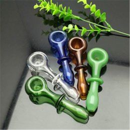 Color wheel glass pipe glass bong water pipe Titanium nail grinder, Glass Bubblers For Smoking Pipe Mix Colors