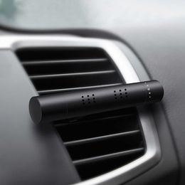 Decorations Car Air Freshener Outlet Vent Perfume Clip Aluminium Alloy Solid Aromatic Fragrance Auto Interior Ornament Gifts Accessories 0209