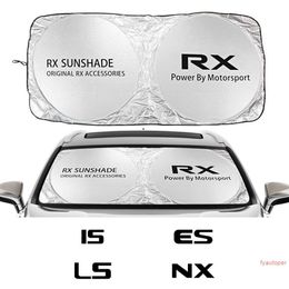 Car Windshield Sun Shade Cover For Lexus ES RX NX CT200h Fsport LS UX LX GS GX IS Auto Accessories Anti UV Sun Visor Protector