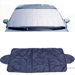 2022 New Car Windshield Cover Sun Shade with Suction Cup Protective Snow Ice Dust Frost