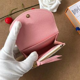 Whole classic card holder for women short wallet Fashion high quality coin purse woman wallet classic business card holder lad272I