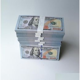 Other Festive Party Supplies 50 Size Usa Dollars Prop Money Movie Banknote Paper Novelty Toys 1 5 10 20 100 Dollar Currency Fake D Dhdoc