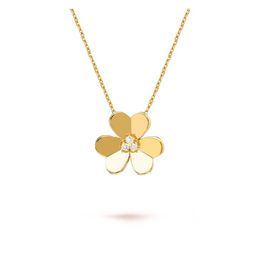 specifications designernecklace frivole pendant 3 leaf Multiple clover necklace Multiple styles gold rose gold silver crystal diamond necklace mini