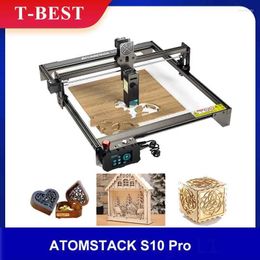 Printers ATOMSTACK S10 Pro 50W CNC Desktop DIY Laser Engraving Cutting Machine 410x400mm Area Fixed-Focus Ultra-thin Line22