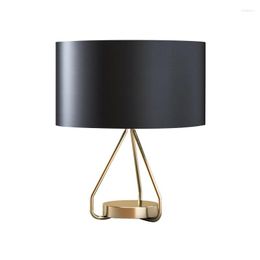 Table Lamps Vintage Cylinder Home Decoration Bedroom Bedside Lamp Bed Light Art Designer Desk Night