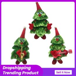 Christmas Decorations Dancing Tree Singing Xmas Electronic Toy Doll Music Gift Holiday Ornament Festival Table