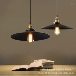 Pendant Lamps Vintage Metal Iron Lamp Ceiling Retro Chandelier Light For Living Room Restaurant Bar Decorative Indoor LED ZM1017