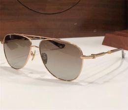 New fashion design pilot sunglasses 8062 exquisite metal frame classic pattern shape retro style outdoor uv400 protection eyewear