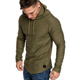 Men's Hoodies Sweatshirts Fashion Mens Hoodies Men Solid Colour Hooded Slim Sweatshirt Mens Hoodie Hip Hop Hoodies Sportswear Tracksuit 230210