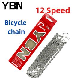 Chains YBN S12 Speed Bike Chain MTB Road Bicycle forShimano for Campagnolo Compatible with All 12-Speed Switching Systems Parts 0210
