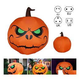 Christmas Decorations Nt Halloween Inflatable Led Lighted Decoration Pumpkin Ghost Grim Reaper Scary Holloween Party Decor Outdoor T Dhzl8