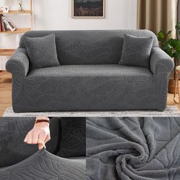 Chair Covers Jacquard Fabric Sofa For Living Room Washable Armchair 1 2 3 4 Seat High Grade Couch Home el 230209
