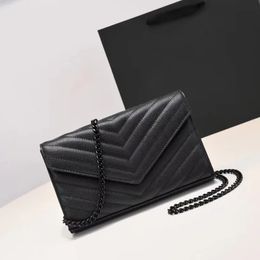 Luxury Designer Woman Bag Handbag Women Shoulder Bags Genuine Leather Original Box Messenger Purse Chain with card holder slot clutch 8 Colour