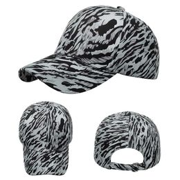 Ball Caps Universal Athletic Fashion Women Men Sport Tiger Stripes Print Breathable Beach Baseball Cap Hip Hop Hat Sun Hat Farmer Hat Men G230209