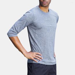 Active Shirts Men's Running Compression Tshirts Quick Dry Soccer Jersey Fitness Tight Sportswear Gym Sport Short Sleeve Shirt Breathable