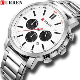 2018 Top Brand Luxury Men's Watches Date Clock Male Sports Timing Watches CURREN Mens Quartz Casual WristWatch Relogio Mascul251r